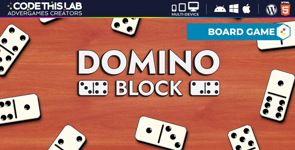 Domino Block - HTML5 Logic Game