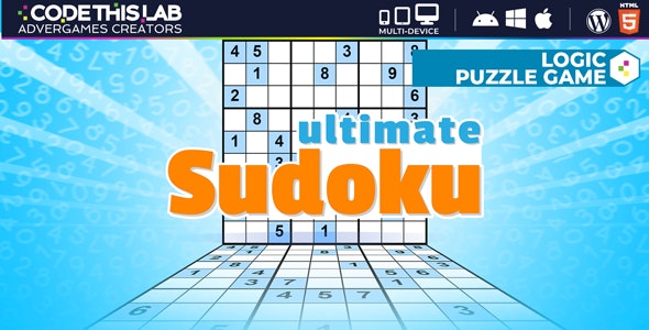 Ultimate Sudoku - HTML5 Game