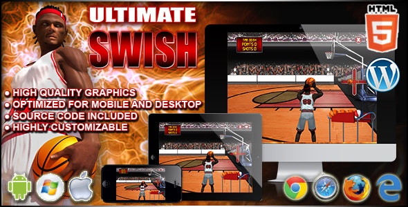 Ultimate Swish - Sport HTML5 Game