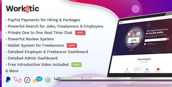 Worketic - Marketplace for Freelancers