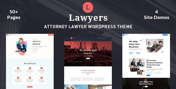 Lawyers - Law Firm Attorney Theme