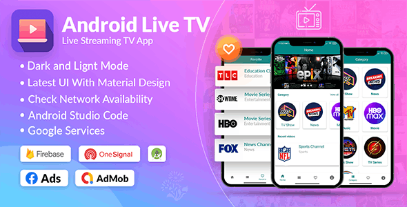 Live Tv Android  App