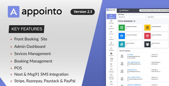Appointo - Booking Management System