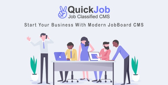 QuickJob - Job Board Job Portal PHP Script