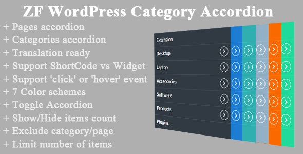 ZF WordPress Category Accordion