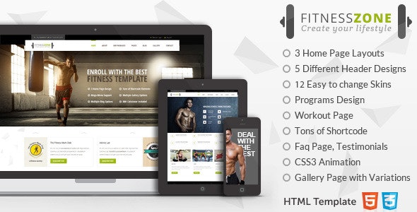 Fitness Zone | Sports HTML Theme