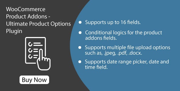 WooCommerce Product Addons - Ultimate Product Options Plugin