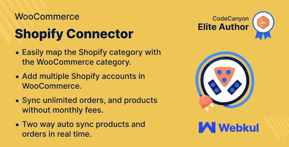 Shopify Connector for WooCommerce