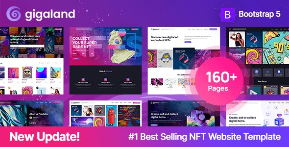 Gigaland - NFT Marketplace