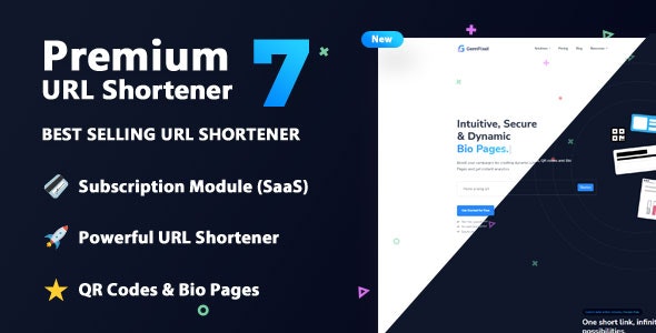 Premium URL Shortener - Link Shortener, Bio Pages & QR Codes