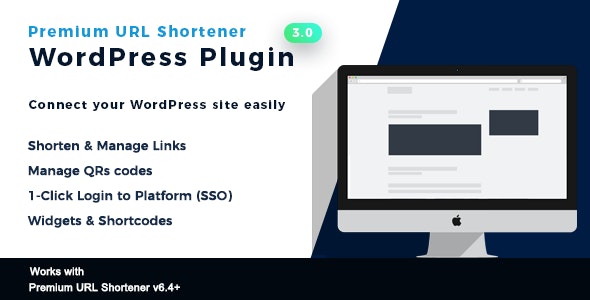 Premium URL Shortener WordPress Plugin