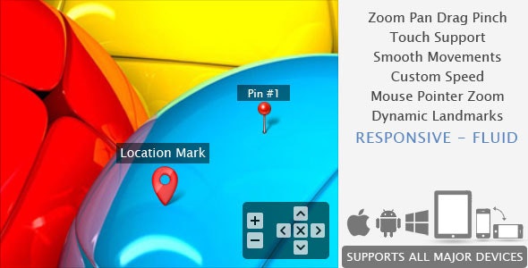 Smooth Zoom Pan - jQuery Image Viewer