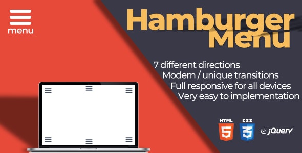 Hamburger Menu | Responsive