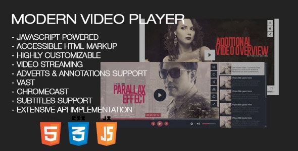 Modern Video Player