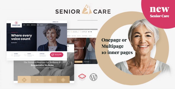 Senior | Health and Medical Care WordPress Theme