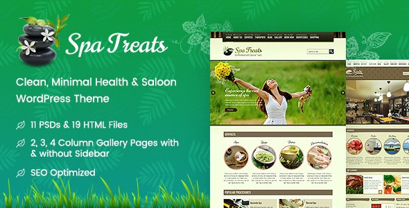 Spa Treats - Wellness WordPress