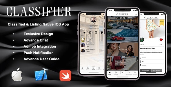 Classifier | Classified & Listing Native IOS App