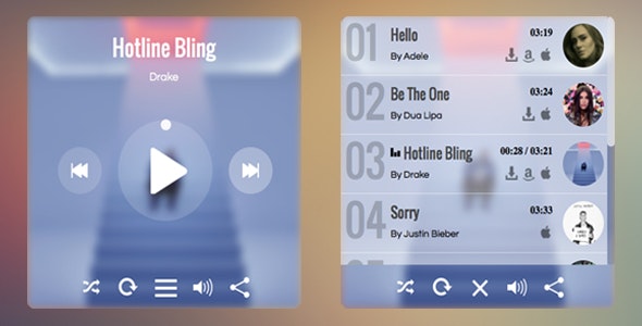 jQuery Audio Player (Music)