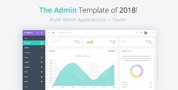 TheAdmin - Responsive Bootstrap 4 Admin, Dashboard & WebApp Template