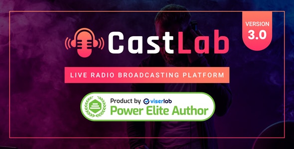 CastLab - Live Radio Broadcasting Platform