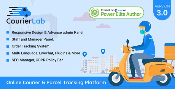 CourierLab - Online Courier And Parcel Tracking Platform