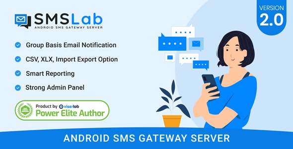 SMSLab - Android Based SMS Gateway Server