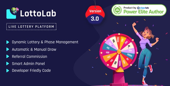 LottoLab - Live Lottery Platform