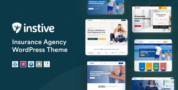 Instive - Insurance WordPress Theme