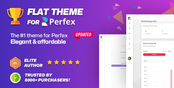 Perfex CRM - Flat theme