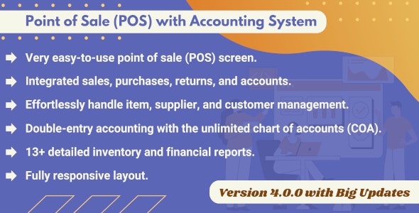 Point of Sale (POS) with Accounting System