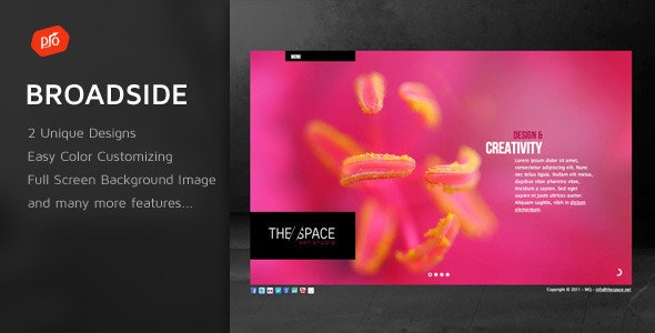 Broadside - Premium Site Template