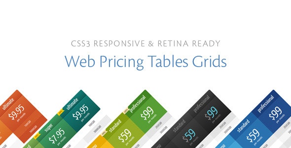 CSS3 Compare Pricing Tables