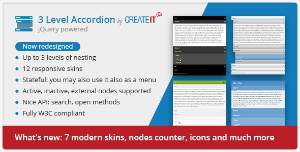 jQuery Searchable 3 Level Accordion