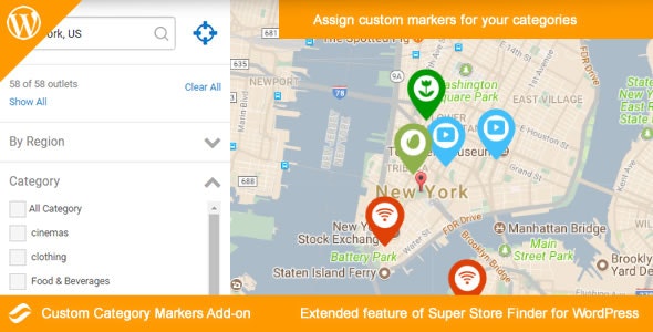Custom Category Markers Add-on for WordPress