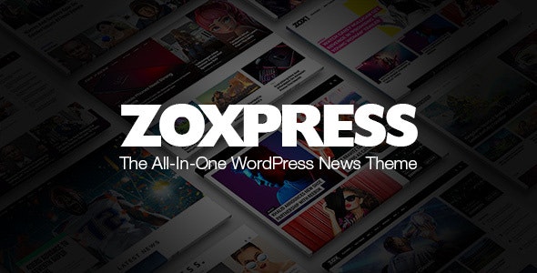 ZoxPress - The All-In-One WordPress News Theme