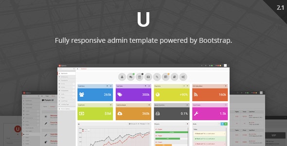 uAdmin - Responsive Admin Dashboard Template