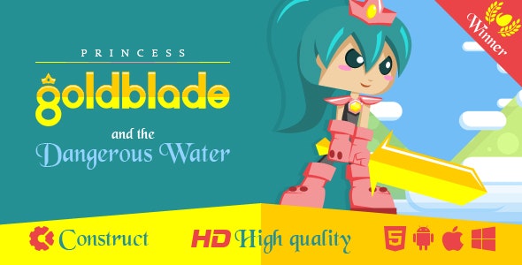 Princess Goldblade and the Dangerous Waters